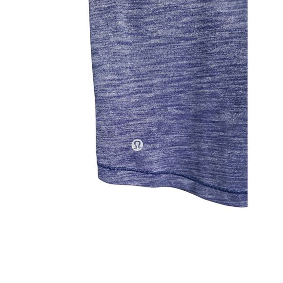 Lululemon Cardio Squad Tank II Heathered Hero Blue Size 10 - Picture 4 of 4